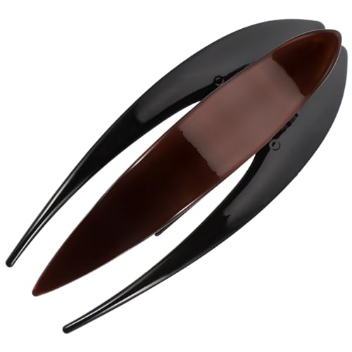 GANAZONO Große Französische Haarklammer für Damen Robuste Rutschfeste Haarspange aus Langlebigem Material Wasserfest und Vielseitig für Verschiedene Frisuren und Alltag Geeignet von GANAZONO