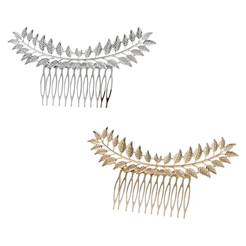 GANAZONO 2stücke Haarklammern Blätterdesign Elegante Haarspangen Für Frauen Für Jeden Anlass von GANAZONO