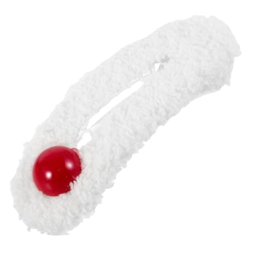 GANAZONO Handgemachter Plüsch-haarclip Für Frauen Mit Gefälschten Perlen Süßes Haaraccessoire Für Einen Einzigartigen Look Für Jeden Anlass Und Stilvoll Kombinierbar von GANAZONO