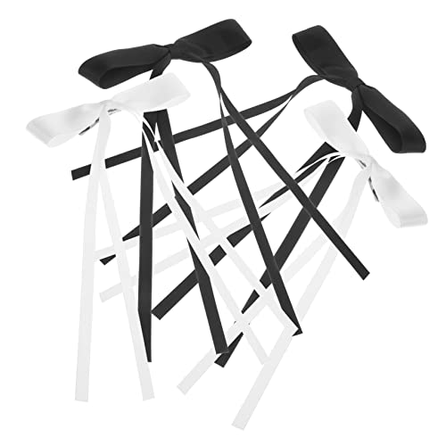 GANAZONO 4stücke Haarschleifen Mit Schleife Für Damen Haarspangen-clips Haarnadel Spitze Große Schleife Haar-accessoire Für Teenager-mädchen von GANAZONO
