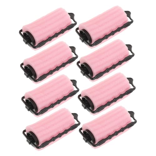 GANAZONO Jumbo Lockenwickler 8 Stück Weiche Schaumstoffwickler Für Sanfte Locken Selbstgemacht Haarstyling Für Frauen Und Mädchen Für Zuhause Und Professionelle Anwendungen Keine Wärme Tragbar Und von GANAZONO