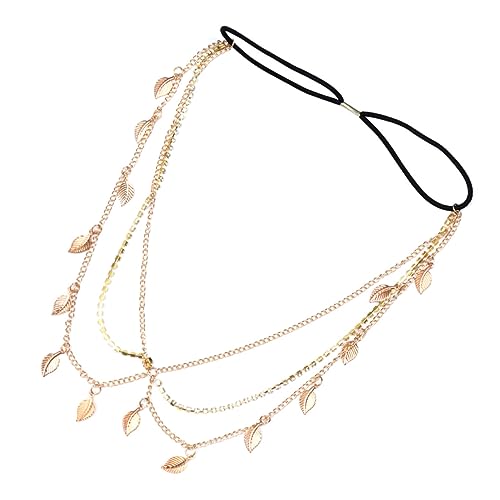 GANAZONO Ketten-stirnband Aus Blattlegierung Und Strass Kopfkettenschmuck Stirnkette Für Frauen Retro-design Für Hochzeit Oder Dinnerparty GANAZONO Ketten-stirnband Aus Blattlegierung Und Strass Kopfkettenschmuck Stirnkette Für Frauen Retro-design Für Hochzeit Oder Dinnerparty von GANAZONO