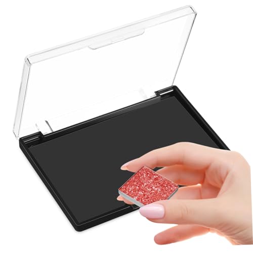 GANAZONO Leere Make Up Palette mit Deckel Magnetischem Boden für Organisation Langlebige Konstruktion aus Robustem für Lidschatten von GANAZONO