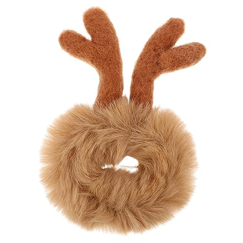 GANAZONO Lovely Animals Haarbänder Mit Tierohren Flauschige Haaraccessoires Für Damen Für Weihnachten Und Festliche Anlässe Elastische Haargummis Süßen Designs von GANAZONO