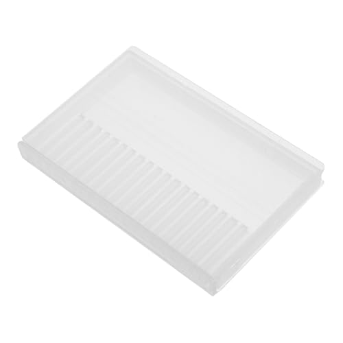 GANAZONO Nagelbohrer Aufbewahrungsbox Organizer Kunststoff Nagelstudio Maniküre Polierkopf Halter Staubdicht Praktisch für Profi und Zuhause GANAZONO Nagelbohrer Aufbewahrungsbox Organizer Kunststoff Nagelstudio Maniküre Polierkopf Halter Staubdicht Praktisch für Profi und Zuhause von GANAZONO