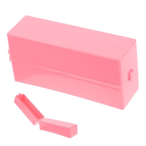 GANAZONO Nail Drill Bit Organizer Box mit Löchern Langlebiger Aufbewahrungsständer für Nagelbohrer Kompakt und Tragbar Geeignet für Nagelstudio und Heimgebrauch Multifunktional zur GANAZONO Nail Drill Bit Organizer Box mit Löchern Langlebiger Aufbewahrungsständer für Nagelbohrer Kompakt und Tragbar Geeignet für Nagelstudio und Heimgebrauch Multifunktional zur von GANAZONO