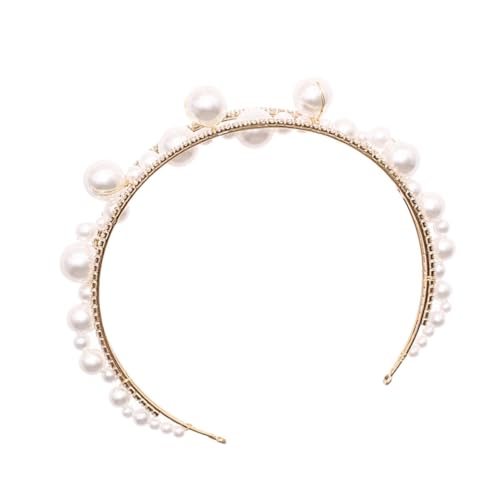 GANAZONO Perlenstirnband mit Strass Hochzeit Braut Haarschmuck Damen Haarreifen Party Schmuck GANAZONO Perlenstirnband mit Strass Hochzeit Braut Haarschmuck Damen Haarreifen Party Schmuck von GANAZONO