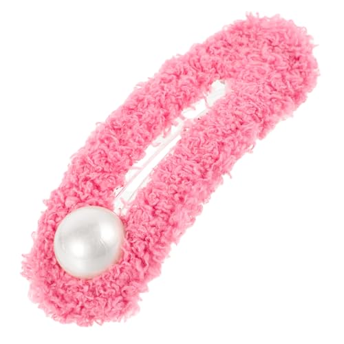 GANAZONO Koreanische Plüsch-haarklammer Für Mädchen Mit Perlenverzierung Niedliche Und Vielseitige Haaraccessoires Für Jeden Anlass Rutschfeste Und Zuverlässige Haarspange Für von GANAZONO