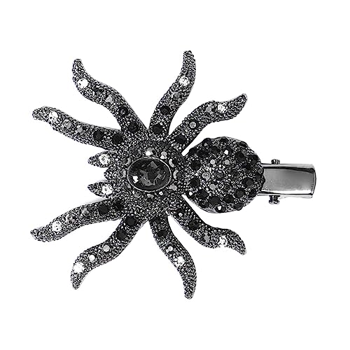 GANAZONO Glitzernde Spinnen-haarspange Für Halloween Kreative -haarclip Für Mädchen Und Für Partys Festivals Und Cosplay Langlebig Und von GANAZONO