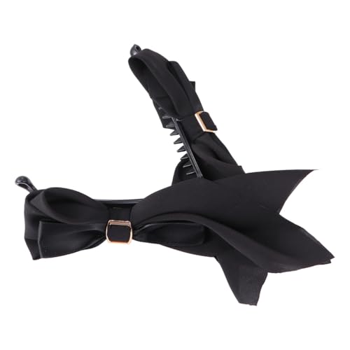 GANAZONO Schlichter Stoff haarclip mit Schleifen motiv Langlebiger Haarklammer für Frauen und Mädchen Rutschfester Klammergriff Vielseitig für Haarfarben und Alltag Sowie Zufällige Farbe von GANAZONO