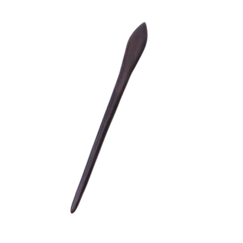 GANAZONO Schwarzer Holz Haarstab Chinesischer Vintage Haarschmuck Handgefertigt Retro Haarstab für Damen Mädchen Antiker Holz Haarnadel Haarklammer Haarschmuck Accessoire von GANAZONO