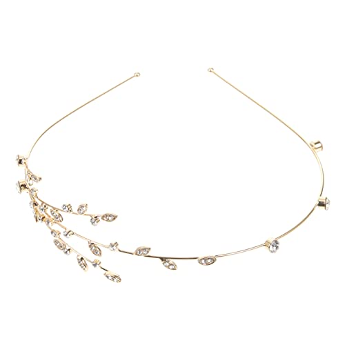 GANAZONO Rhinestone Haarschmuck Für Frauen Elegantes Haarnetz Zweigdesign Für Hochzeiten Und Partys Leicht Und Komfortabel Zu Tragen von GANAZONO