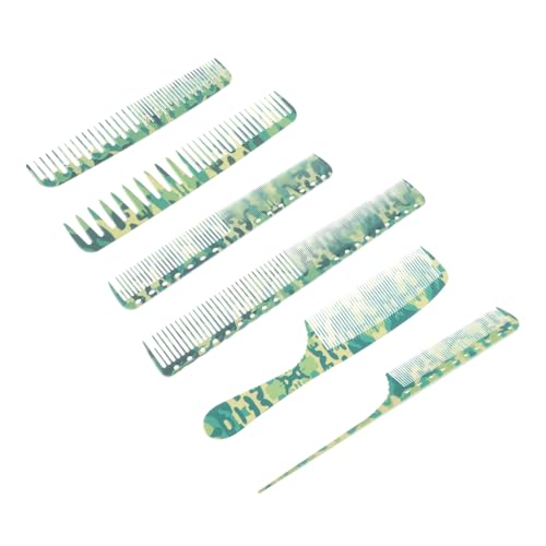 GANAZONO Teiliges Profi Haarschneidekamm Set für Salon und Friseur Ergonomisch mit Feinen und Breiten Zähnen Langlebig und Flexibel Geeignet für Herren und Damen Haarstyling und von GANAZONO