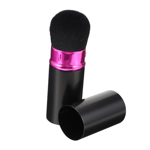 GANAZONO Teleskopischer Puder Rougepinsel Schwarz violett Kompakter Leichter Make up pinsel für Damen Vielseitiges Kosmetik tool für Alltag und Reise Tragbar und Einfach Anzuwenden von GANAZONO