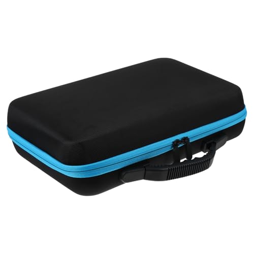 GANAZONO Tragbare Flaschen Ätherische Öle Aufbewahrungstasche mit Weichen Trennern Stoßfest Reisegeeignet Kompakt Schützend für Flaschen Blauer Organizer für Unterwegs von GANAZONO