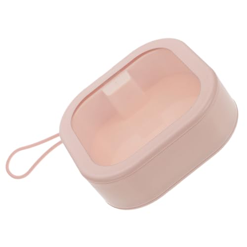 GANAZONO Tragbarer Haarband Organizer Box aus Robustem Abs TPE Kompakt und Leicht mit Lanyard zum Aufhängen Platzsparend für Haarspangen Haarschleifen Haargummis für Unterwegs und Zuhause von GANAZONO