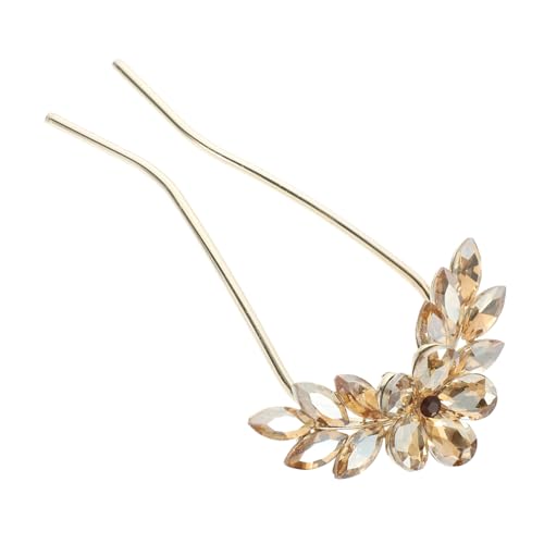 GANAZONO Wasserstrahlbesetzte U Förmige Haarnadel für Damen Fester Sitz Modischer Brautschmuck Vielseitig für Hochzeitsfrisuren und Stilvolle Dutt Stile Champagnerfarbener Haarschmuck für GANAZONO Wasserstrahlbesetzte U Förmige Haarnadel für Damen Fester Sitz Modischer Brautschmuck Vielseitig für Hochzeitsfrisuren und Stilvolle Dutt Stile Champagnerfarbener Haarschmuck für von GANAZONO