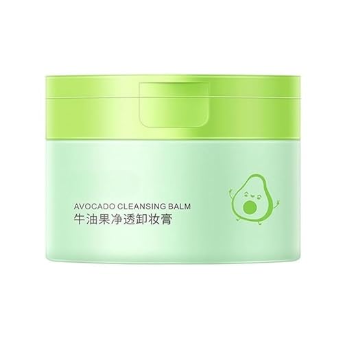 Ganbadei Make-up-Reinigungsbalsam, Reinigungsbalsam, Make-up-Entferner, Tiefenreinigung, Make-up-Balsam für Augen, Gesicht und Lippen, farbbeständig, Avocado, 30 ml (Packung Ganbadei Make-up-Reinigungsbalsam, Reinigungsbalsam, Make-up-Entferner, Tiefenreinigung, Make-up-Balsam für Augen, Gesicht und Lippen, farbbeständig, Avocado, 30 ml (Packung von GANBADEI