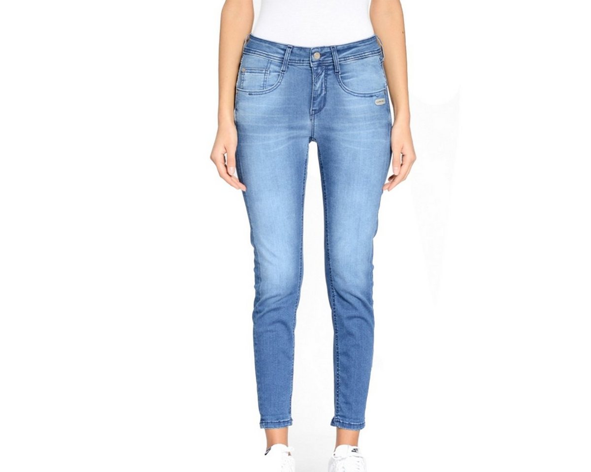 GANG 5-Pocket-Jeans 94AMELIE CROPPED - glam blue von GANG