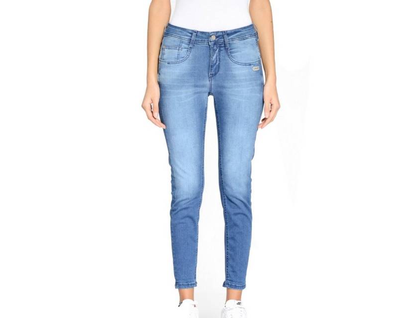 GANG 5-Pocket-Jeans 94AMELIE CROPPED - glam blue von GANG