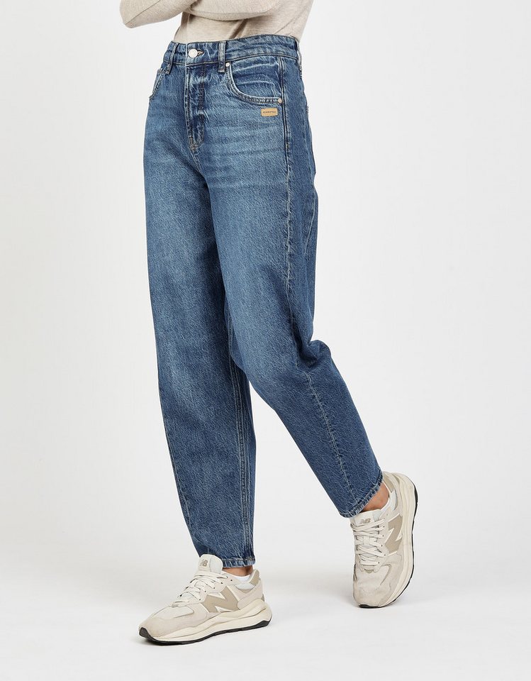 GANG 5-Pocket-Jeans 94BLAKE mit eingesetztem Seitenstreifen, cropped von GANG