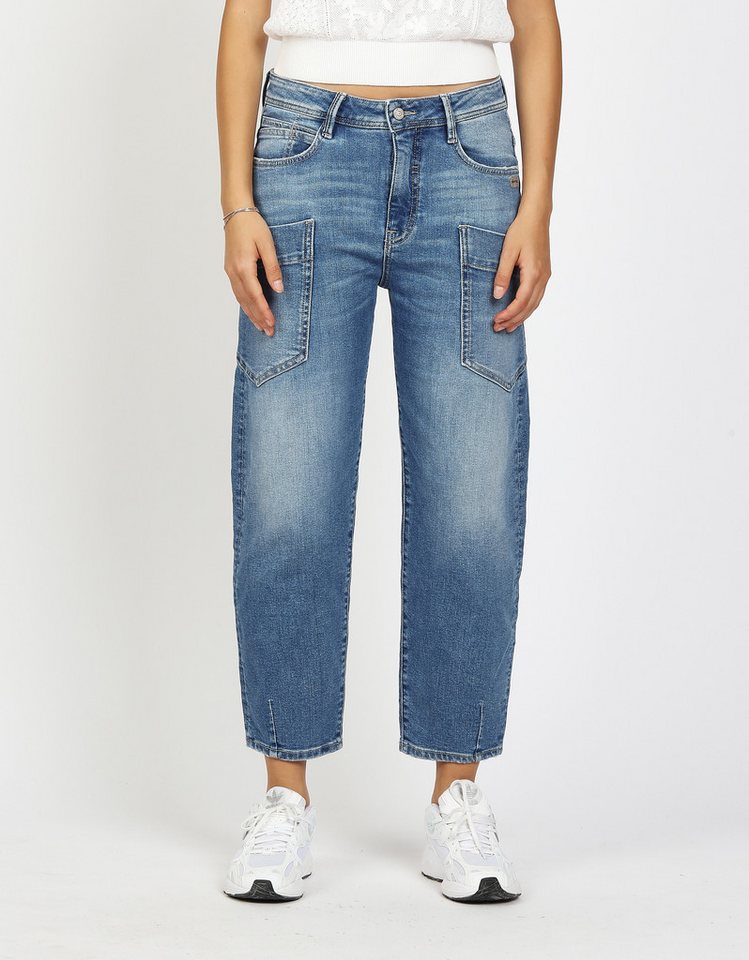 GANG 5-Pocket-Jeans 94IDA WORKER O-Shape mit aufgesetzten Taschen von GANG