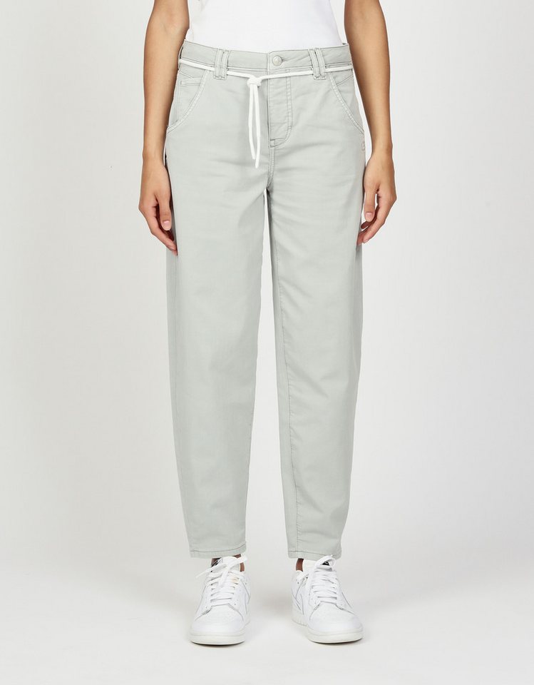 GANG 5-Pocket-Jeans 94VIA JOGGER mit Kordel-Gürtel und O-Shape GANG 5-Pocket-Jeans 94VIA JOGGER mit Kordel-Gürtel und O-Shape von GANG