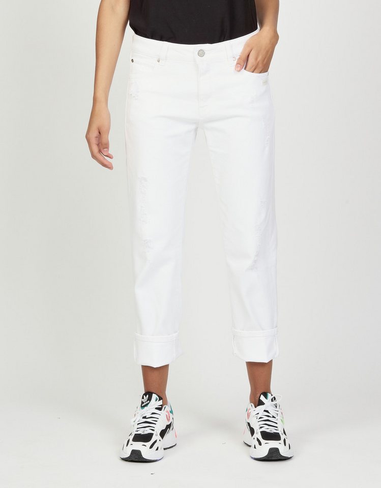 GANG Boyfriend-Jeans 94NADIA 5-Pocket Style mit Reißverschluss und Knopf von GANG