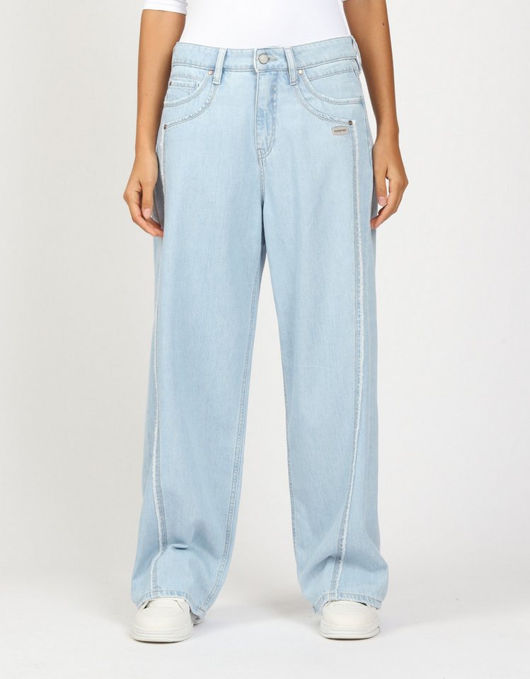 GANG Gerade Jeans – Baggy Fit mit Überlänge und tiefem Schritt von GANG