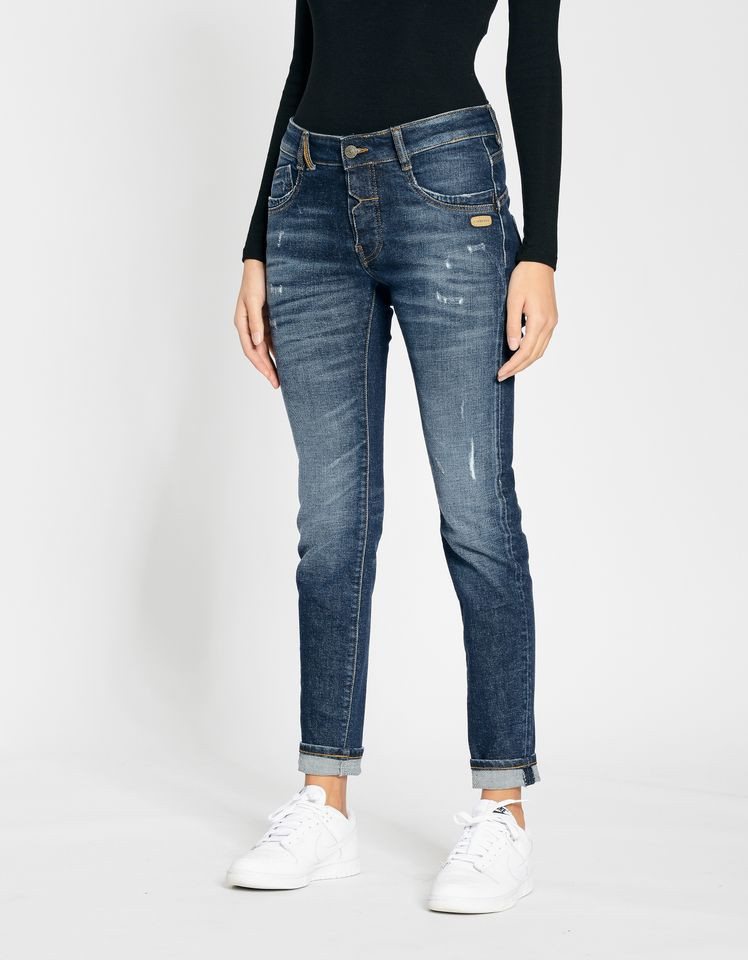 GANG Relax-fit-Jeans - Verwaschene Jeans - Used Look Jeans - 94GERDA von GANG