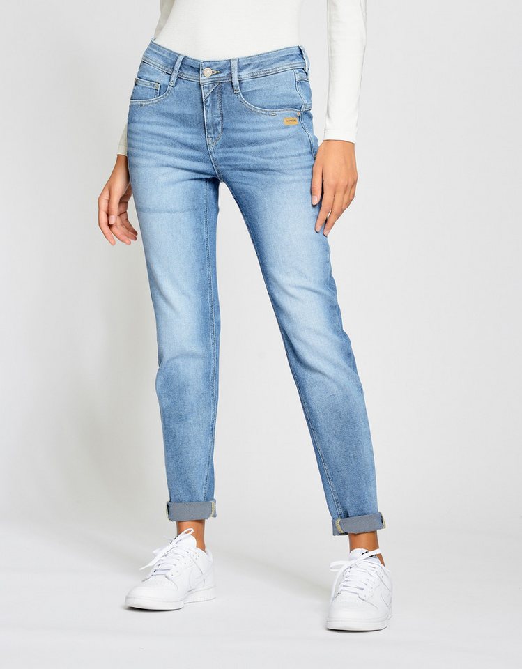 GANG Slim-fit-Jeans - Relaxed Fit Jeans 94AMELIE - Schmale Passform von GANG