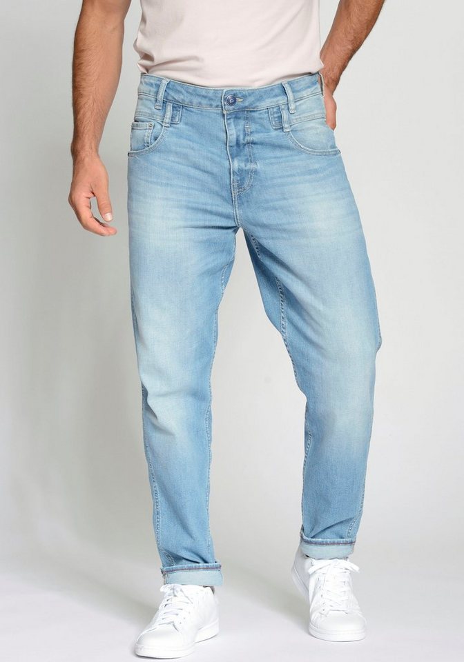 GANG Stretch-Jeans 94MARCO im relaxten 5-Pocket Style mit doppelter Gürtelschlaufe von GANG
