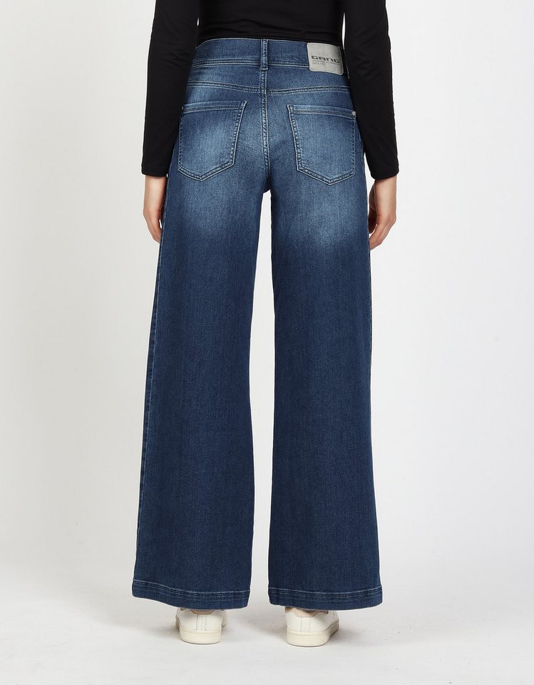 GANG Weite Jeans 94PAIGE WIDE mit eingesetztem Seitenstreifen von GANG