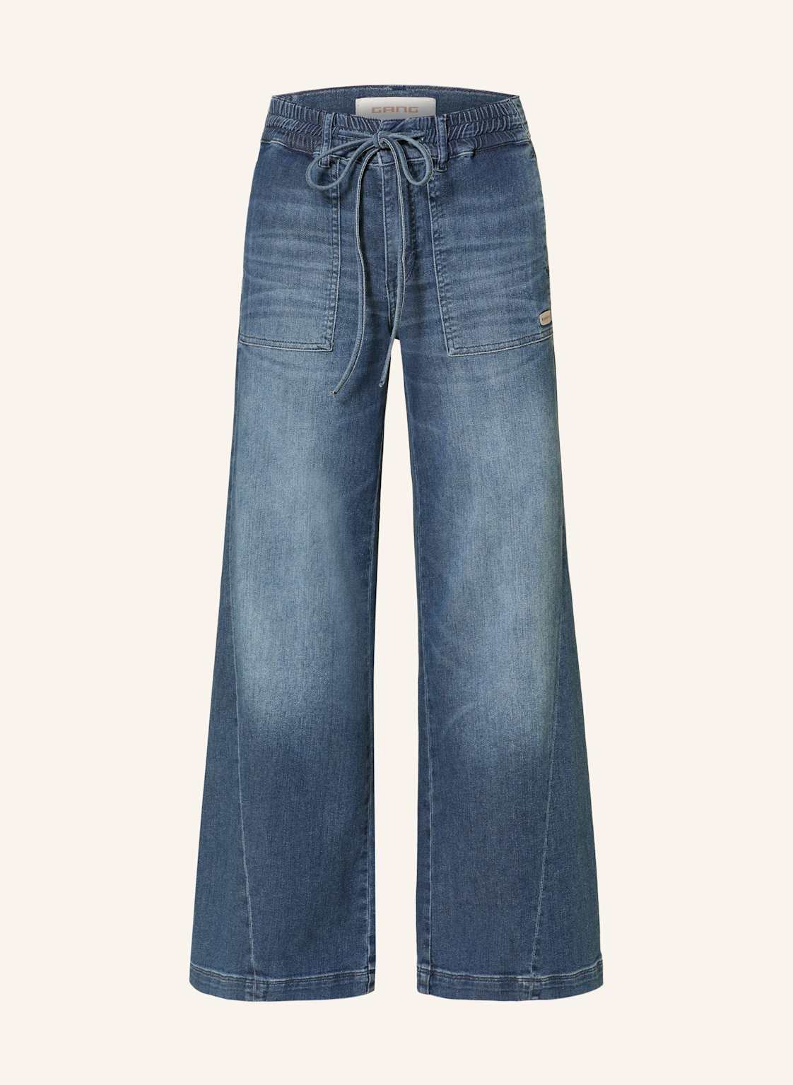 Gang Wide Leg Jeans 94paige blau von GANG