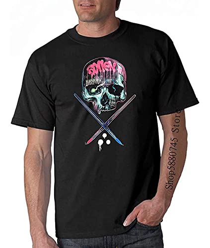 Sullen Art Collective Mashkow Neon Skull Tattoo Artist Black T Shirt L von GANGSHI