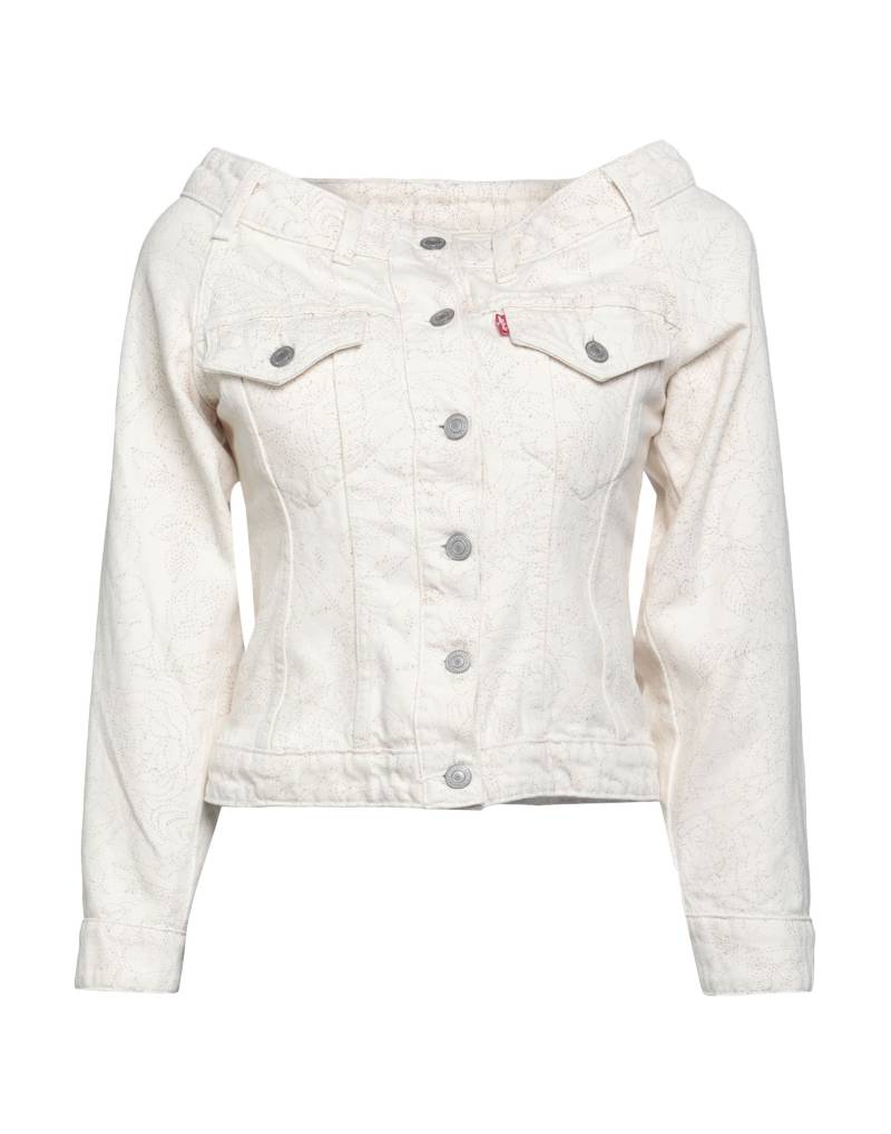 GANNI x LEVI'S Jeansjacke/-mantel Damen Beige GANNI x LEVI'S Jeansjacke/-mantel Damen Beige von GANNI x LEVI'S