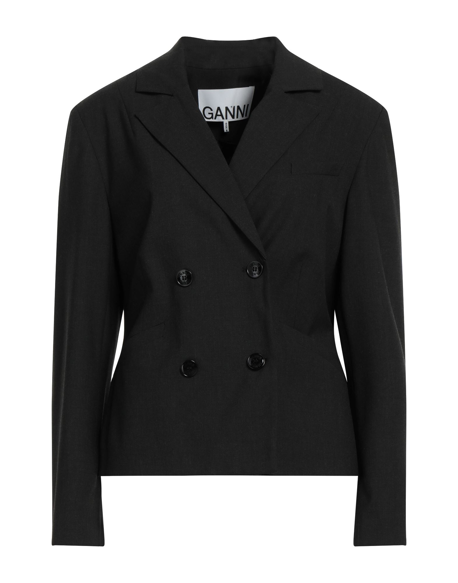 GANNI Blazer Damen Granitgrau von GANNI