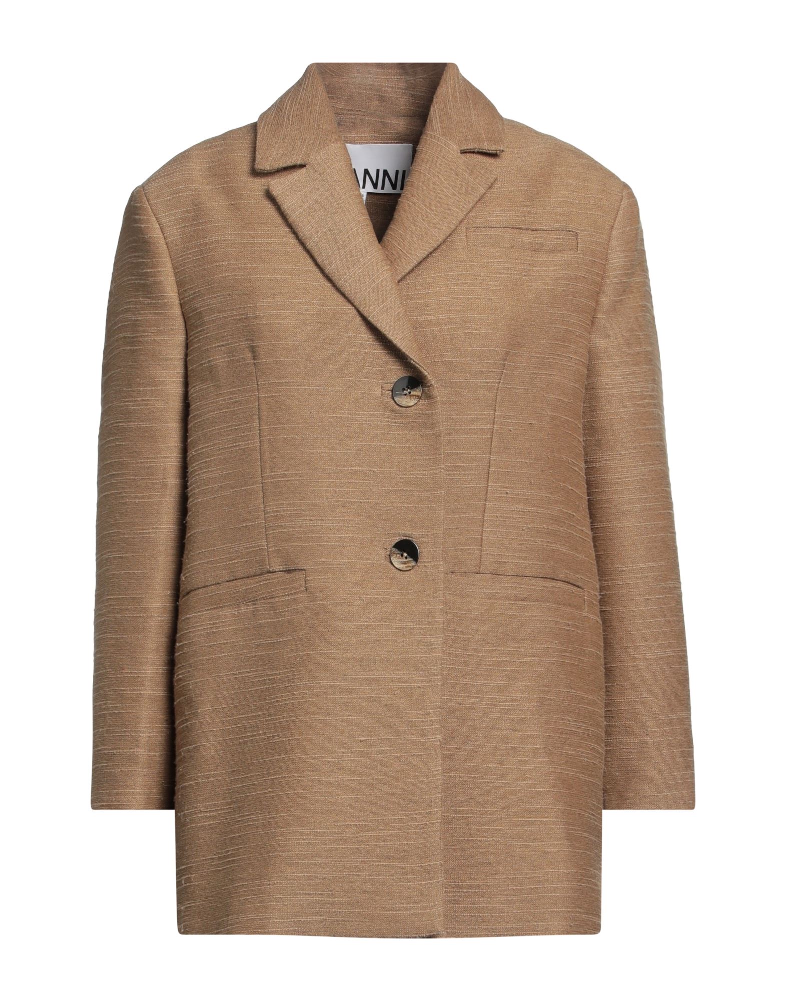 GANNI Blazer Damen Khaki von GANNI