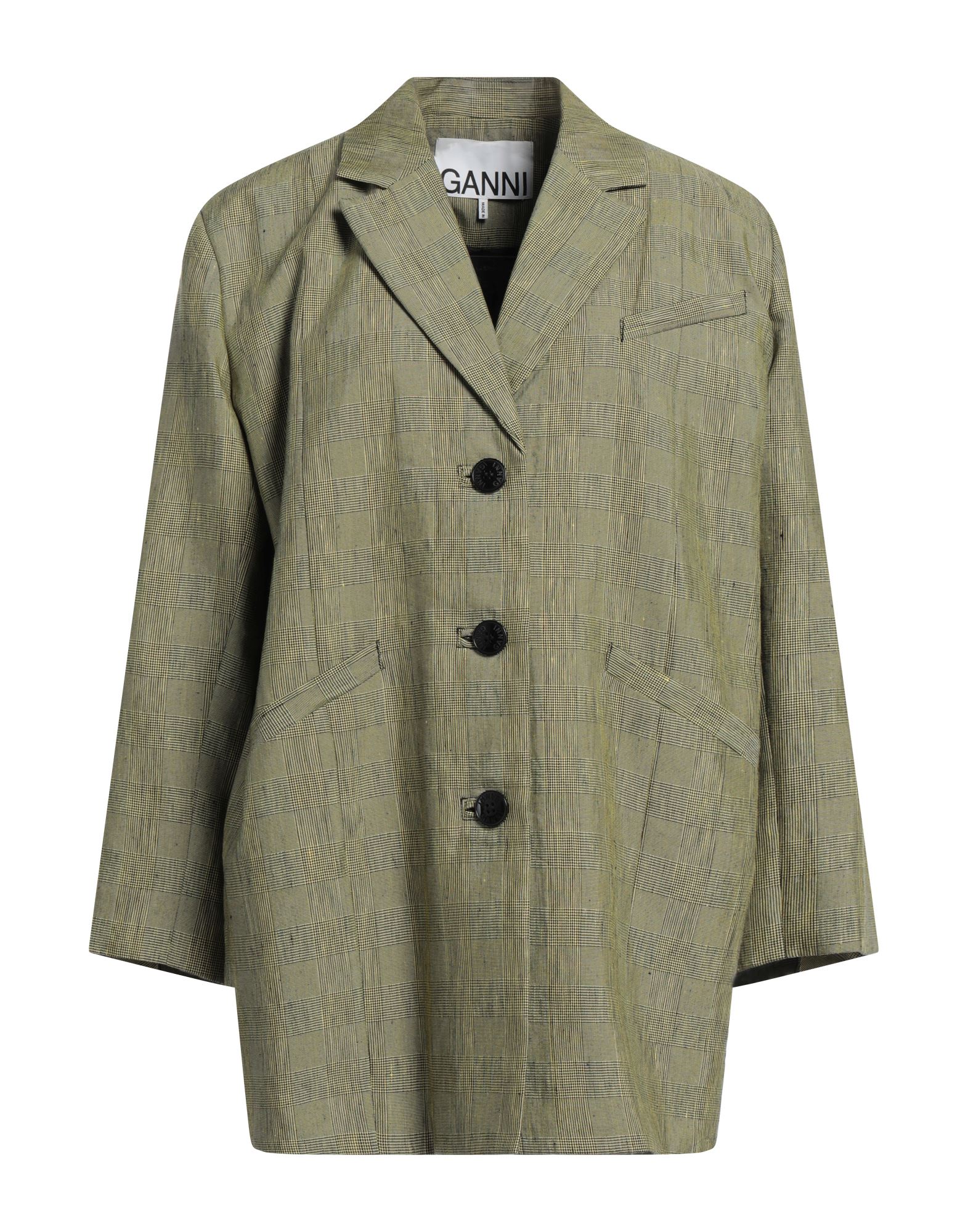 GANNI Blazer Damen Limettengrün von GANNI