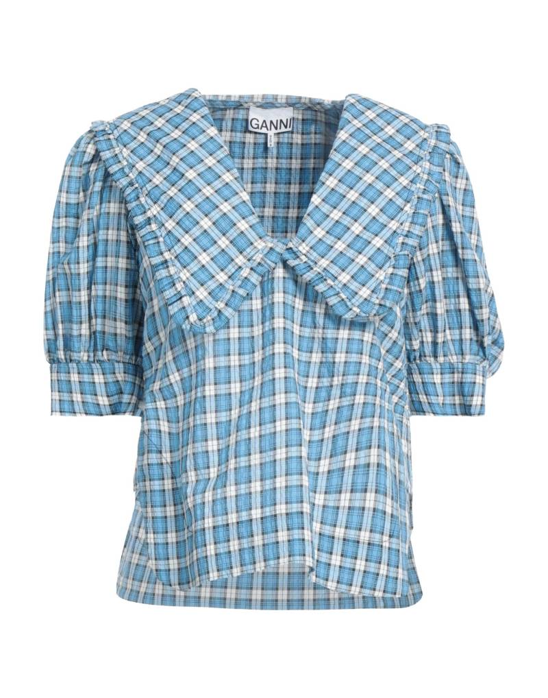 GANNI Top Damen Azurblau von GANNI