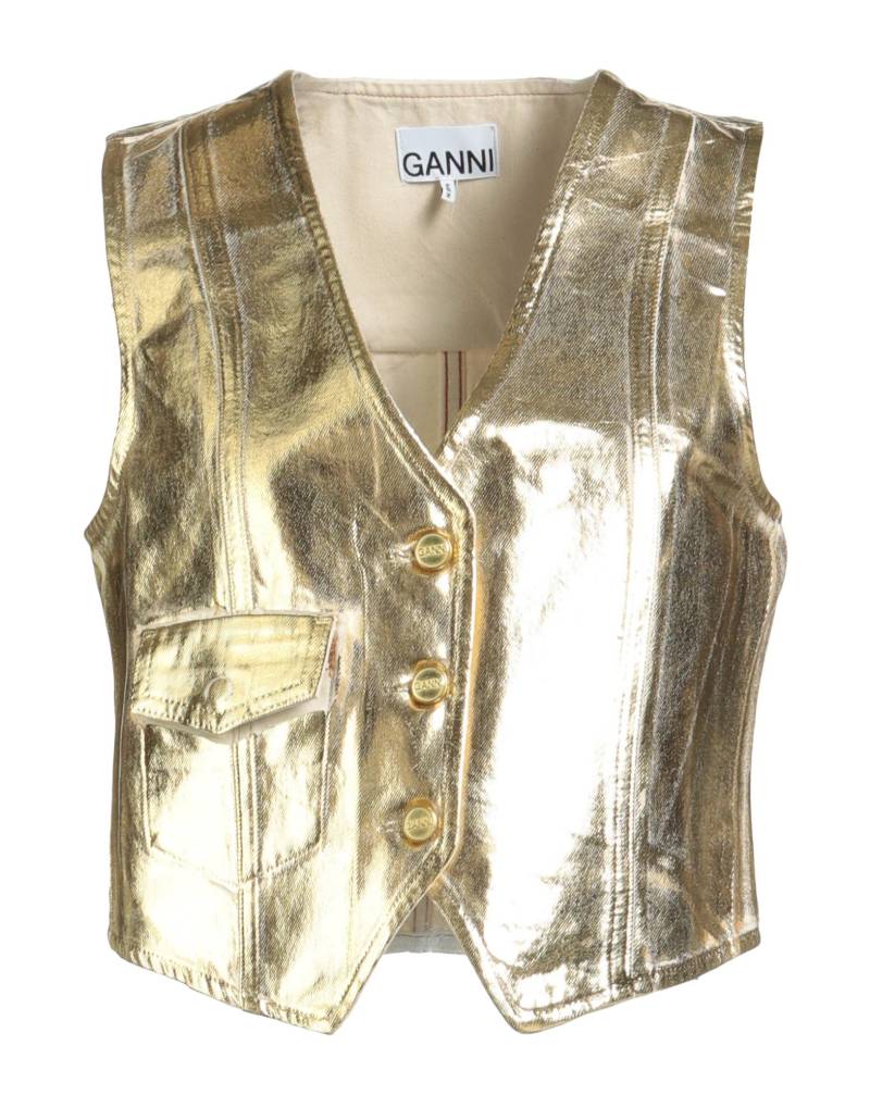 GANNI Couture-weste Damen Gold von GANNI