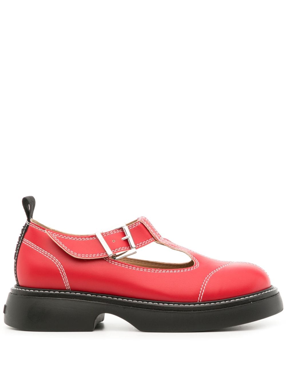 GANNI Everyday Ballerinas - Rot von GANNI