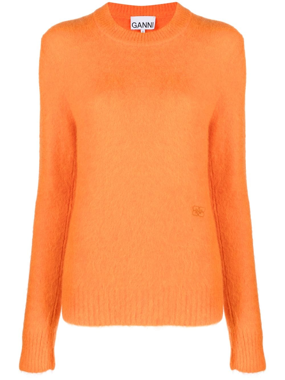 GANNI Gestrickter Pullover - Orange von GANNI