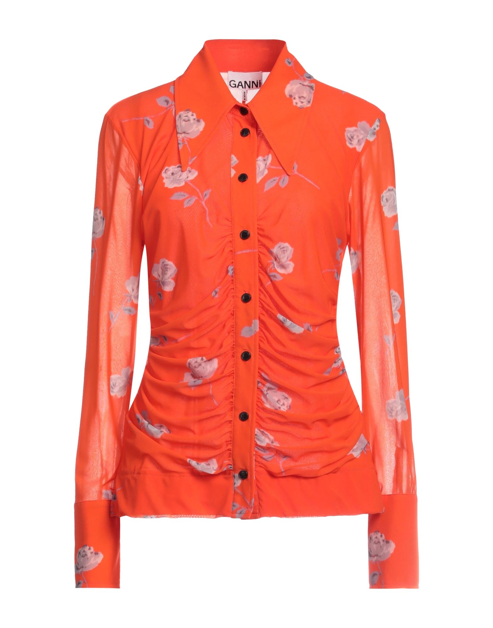 GANNI Hemd Damen Orange von GANNI