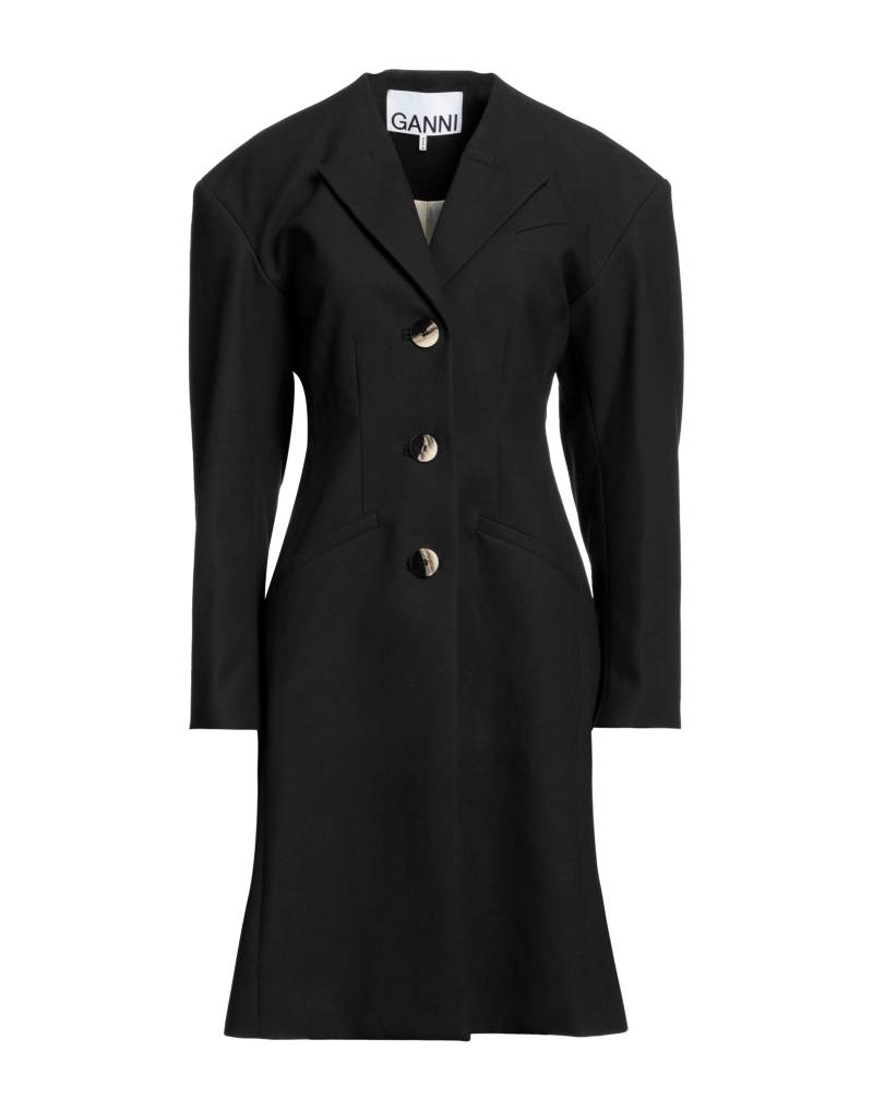 GANNI Jacke, Mantel & Trenchcoat Damen Schwarz von GANNI