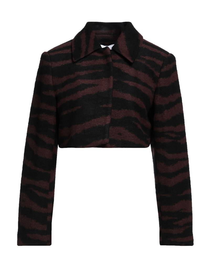 GANNI Jacke & Anorak Damen Braun von GANNI