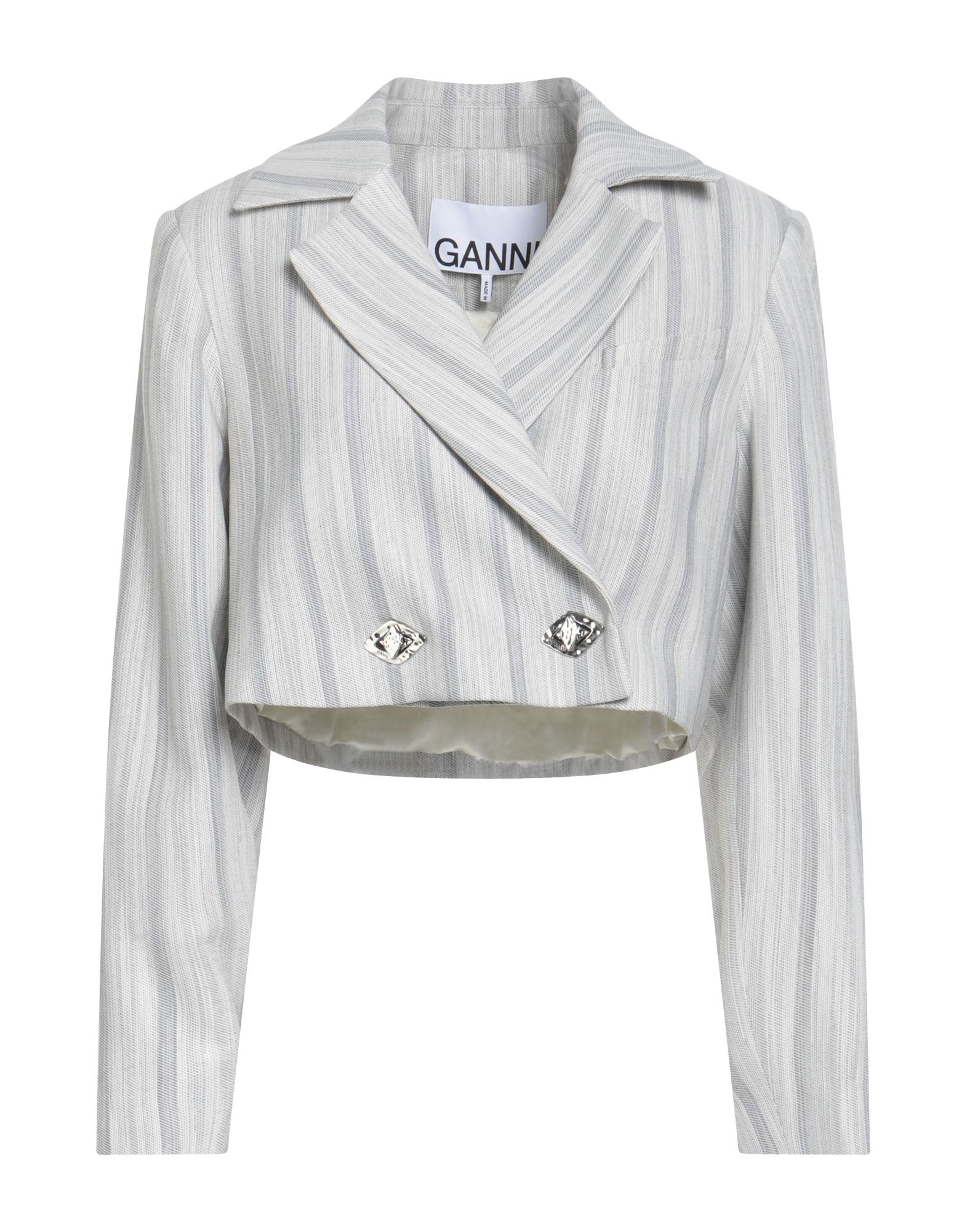 GANNI Blazer Damen Grau von GANNI