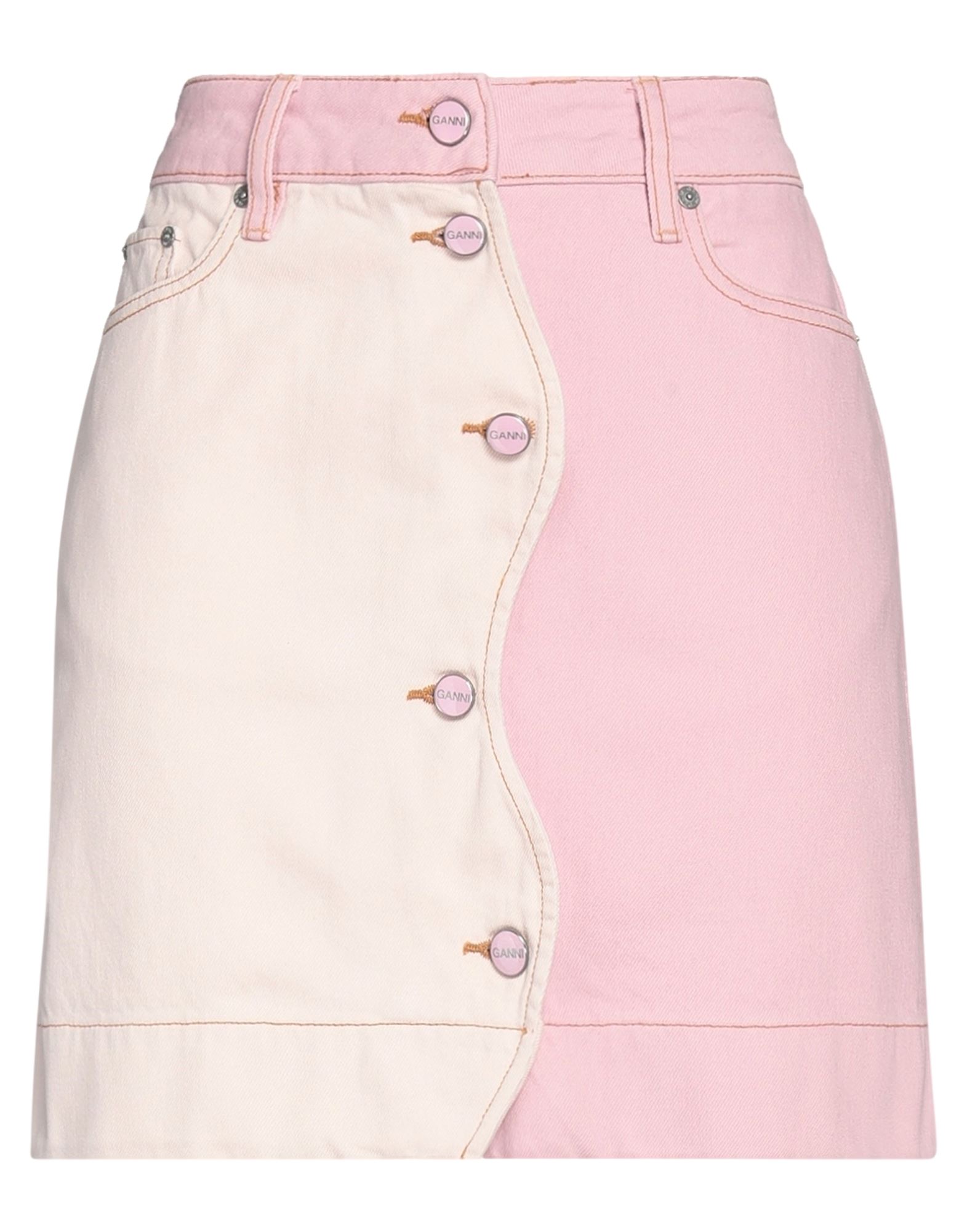 GANNI Jeansrock Damen Rosa von GANNI