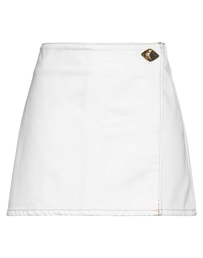 GANNI Jeansrock Damen Weiß von GANNI