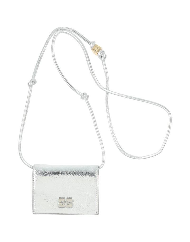 GANNI Kartenetui Damen Silber von GANNI